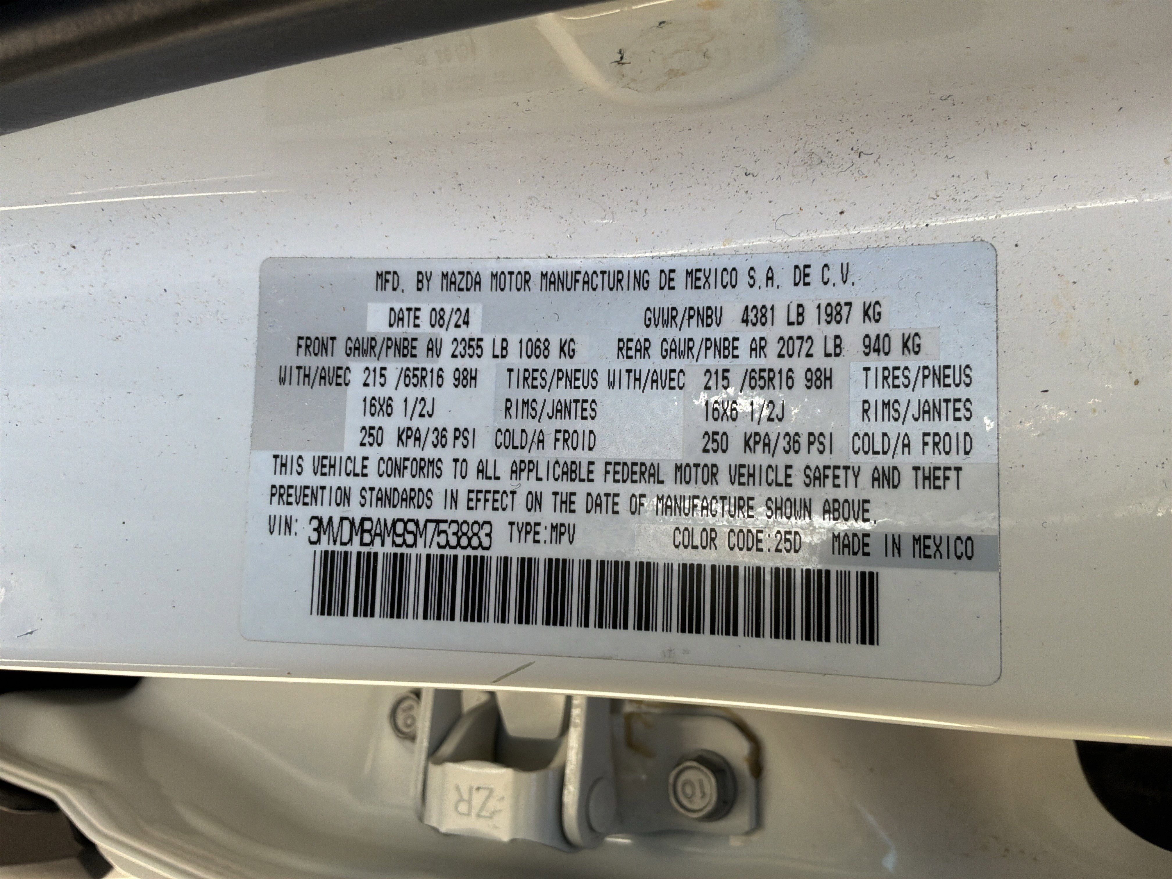 Used 2025 MAZDA CX-30 AWD 2.5 S image 34