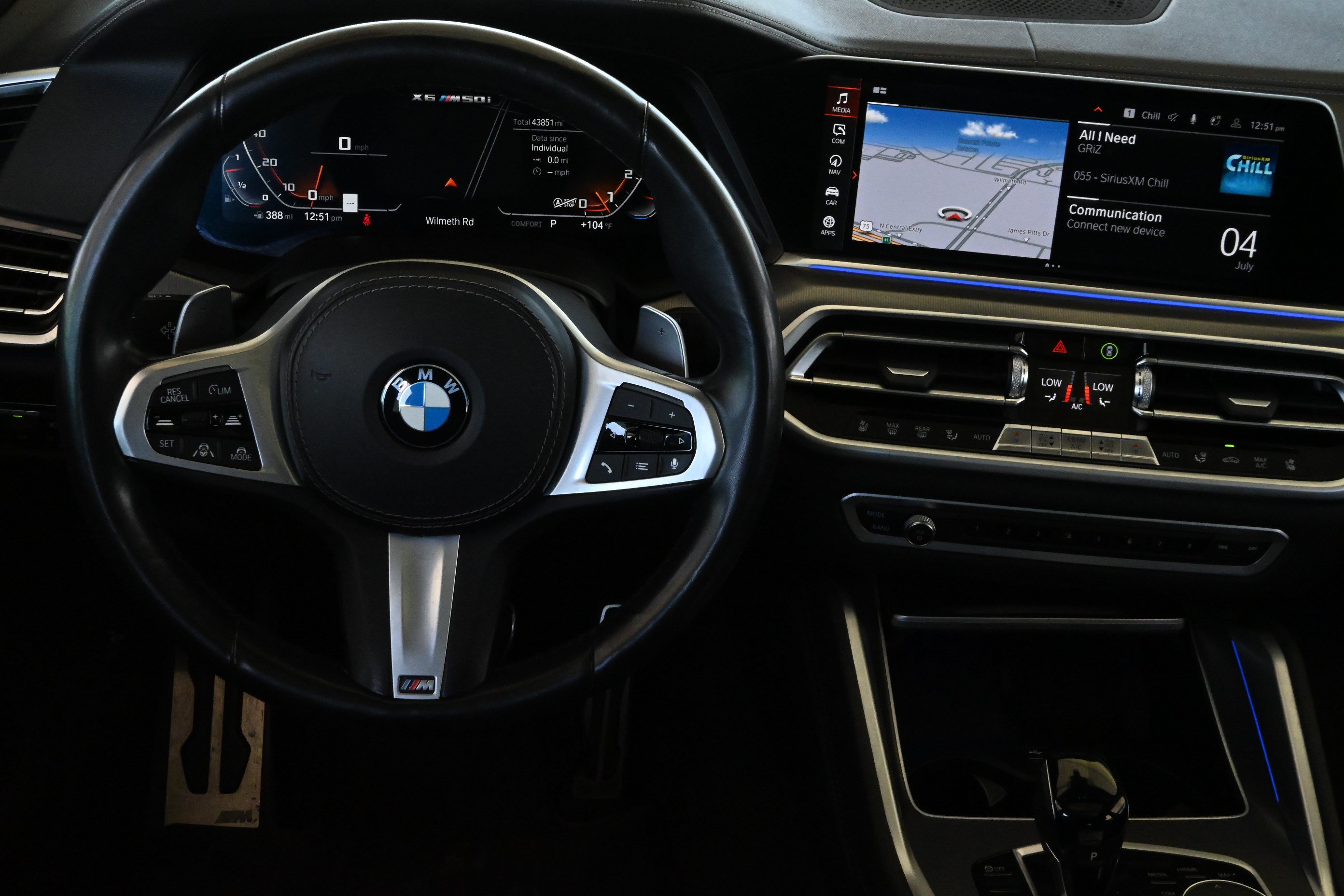 Certified 2022 BMW X6 M50i AWD/4WD image 15