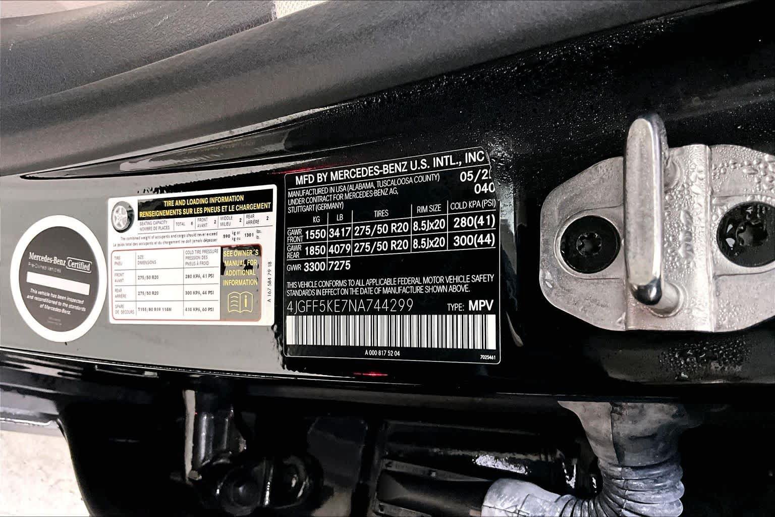 Certified 2022 Mercedes-Benz GLS 450 4MATIC image 34