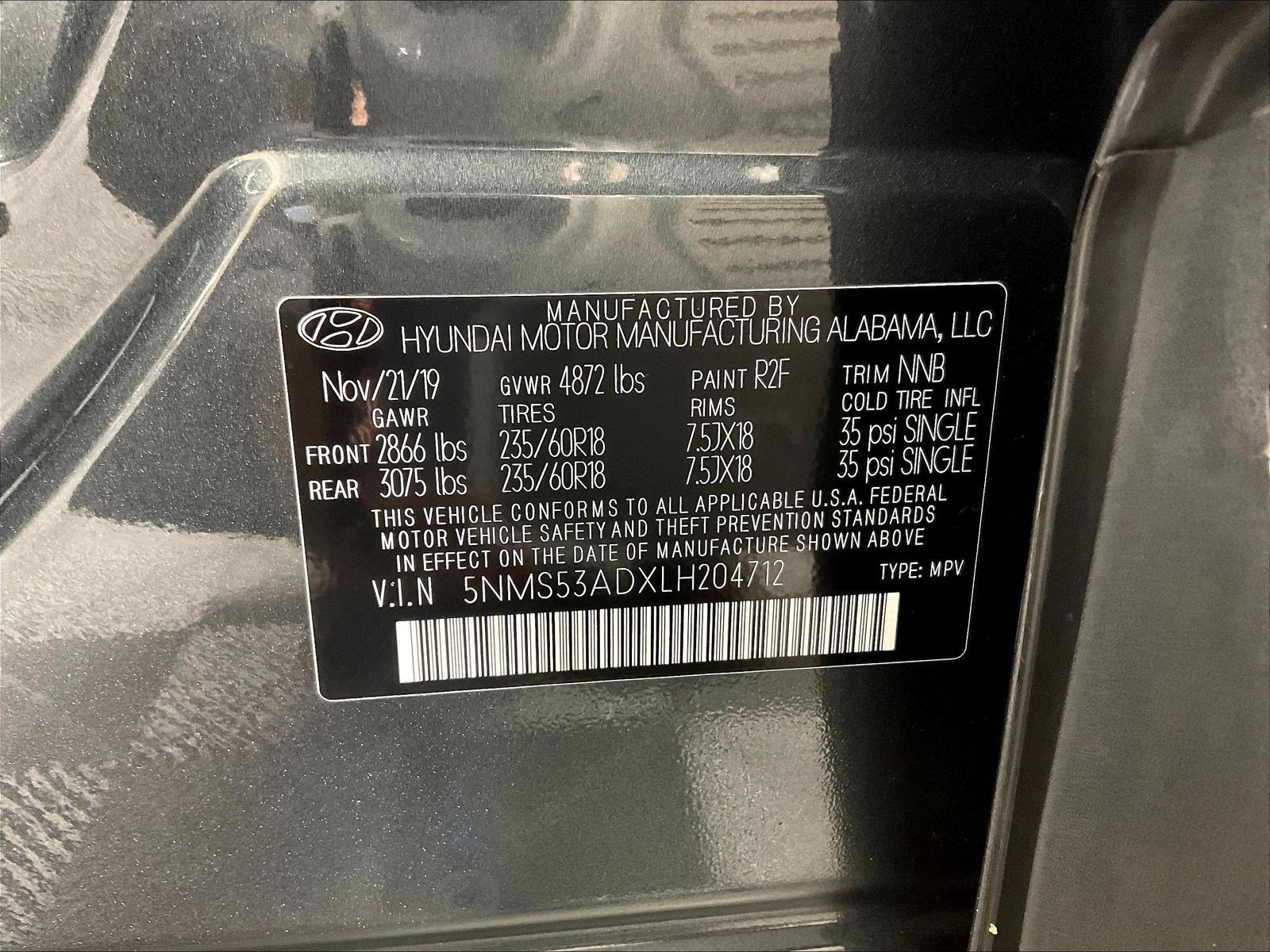 Used 2020 Hyundai Santa Fe Limited FWD image 18