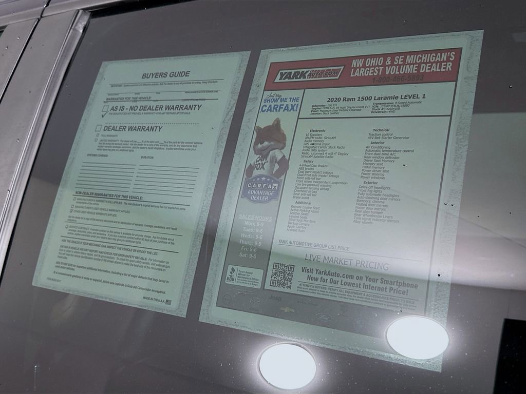 Certified 2020 RAM 1500 Laramie image 14