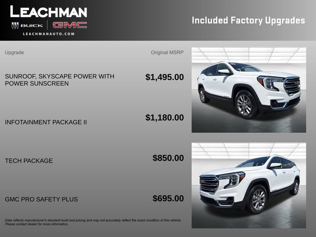 Used 2024 GMC Terrain SLT w/ Infotainment Package II AWD/4WD image 11