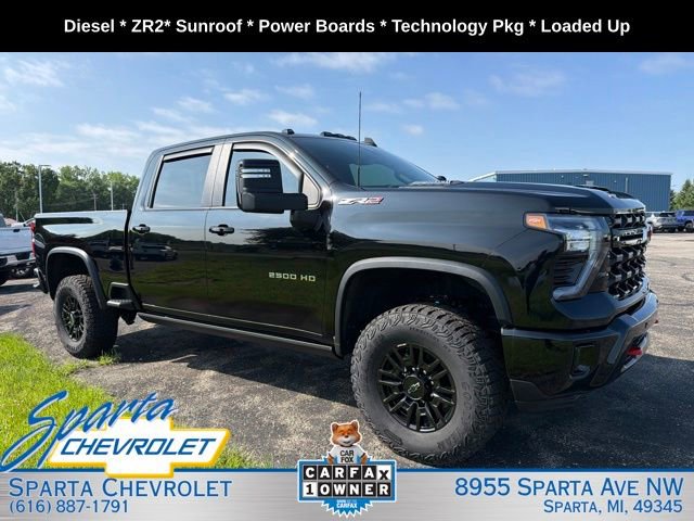Used 2025 Chevrolet Silverado 2500 ZR2 w/ Technology Package AWD/4WD video 1
