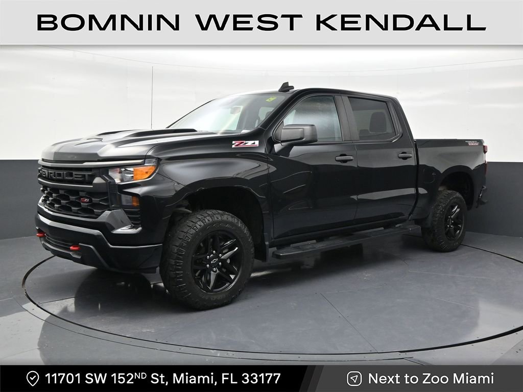 Used 2023 Chevrolet Silverado 1500 Custom Trail Boss AWD/4WD image 1
