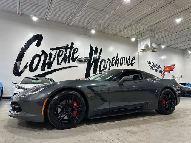 Used 2017 Chevrolet Corvette Stingray Coupe w/ Carbon Flash Badge Package RWD image 1