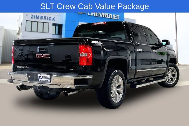 Used 2015 GMC Sierra 1500 SLT w/ SLT Crew Cab Value Package AWD/4WD image 8