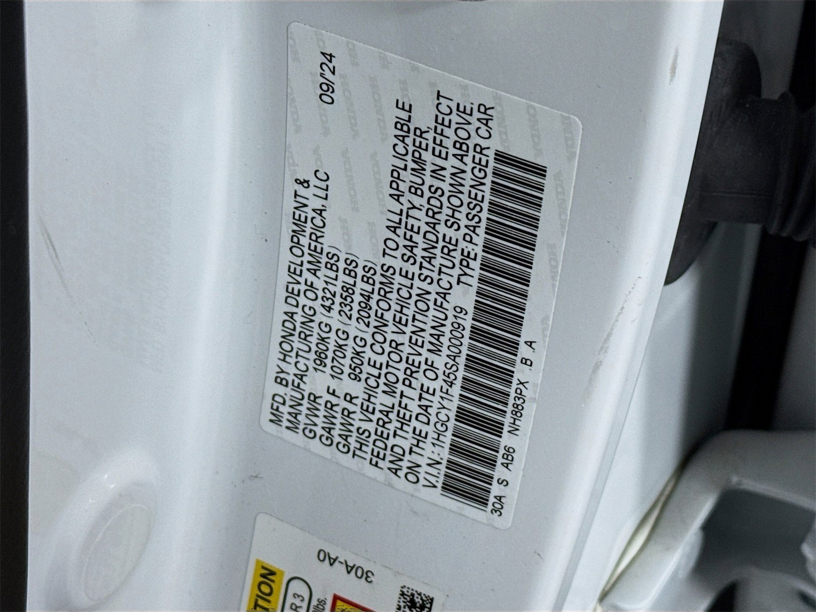 Used 2025 Honda Accord SE image 26