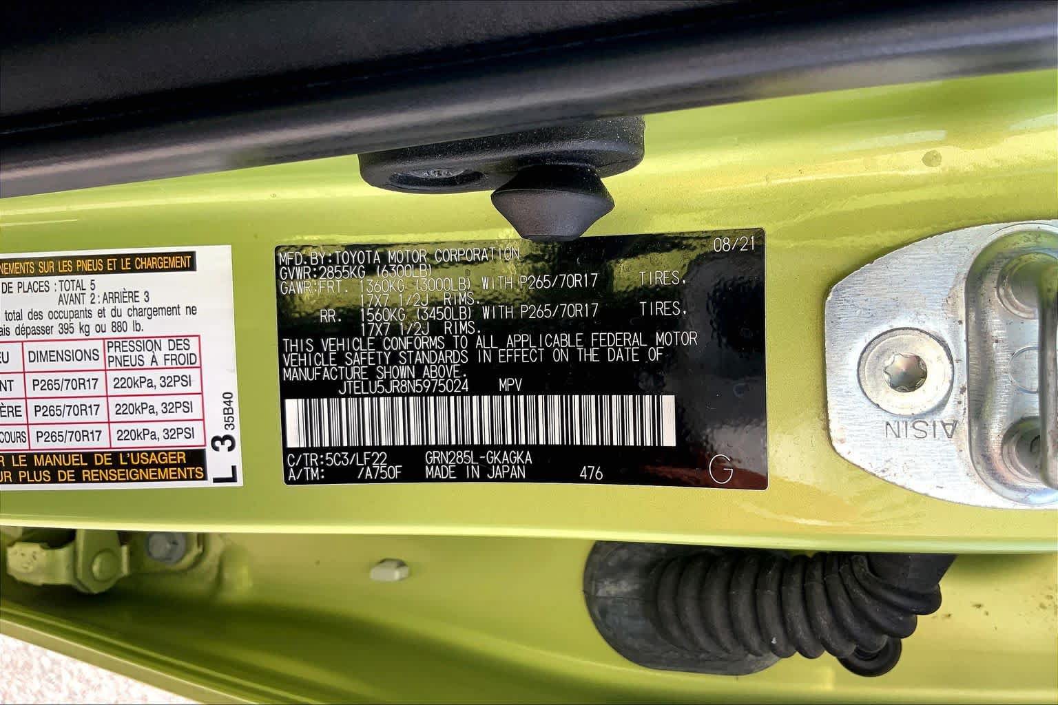 Used 2022 Toyota 4Runner TRD Pro AWD/4WD image 36
