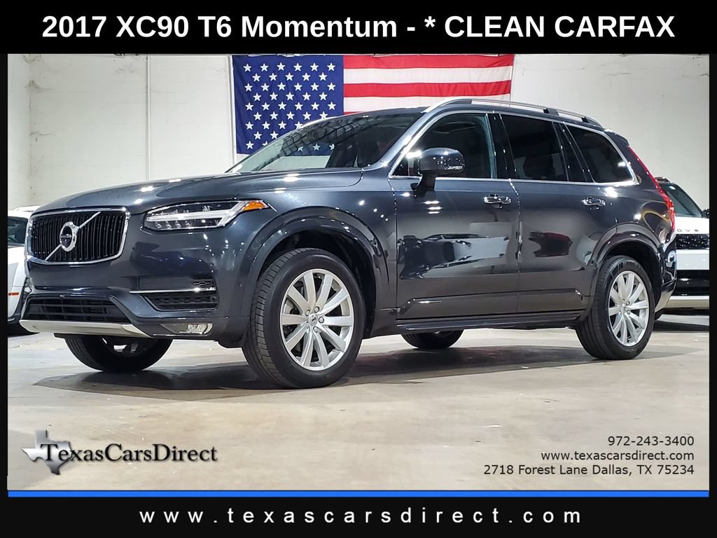Used 2017 Volvo XC90 T6 Momentum w/ Vision Package AWD/4WD 360° Tour