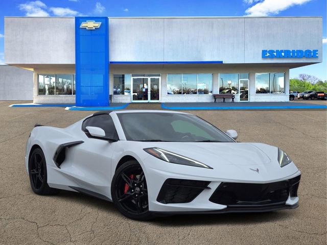 Used 2022 Chevrolet Corvette Stingray Preferred Cpe w/ Chrome Exterior Badge Package