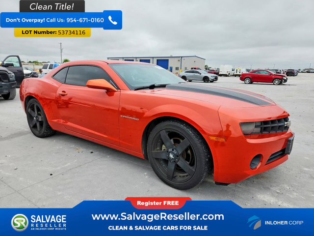 Used 2012 Chevrolet Camaro LS w/ Black Stripe Package RWD image 5