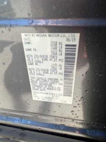 Used 2019 Nissan Murano S w/ Cargo Package FWD image 22