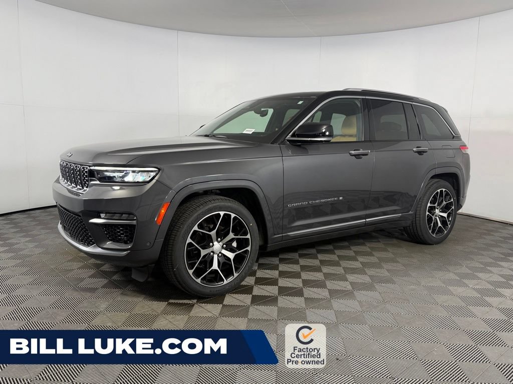 Certified 2022 Jeep Grand Cherokee Summit AWD/4WD video 1