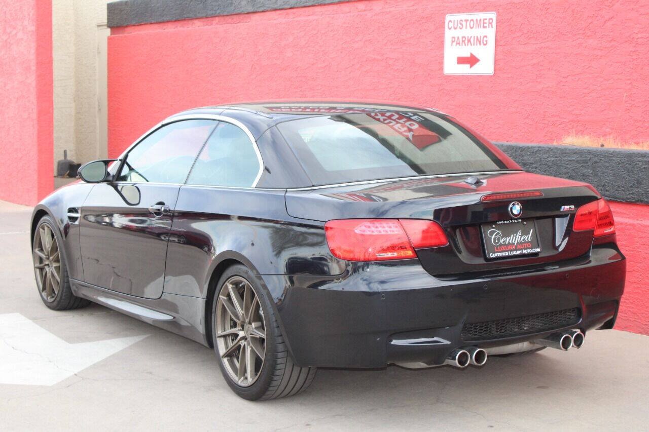Used 2012 BMW M3 Convertible w/ Premium Pkg RWD image 14