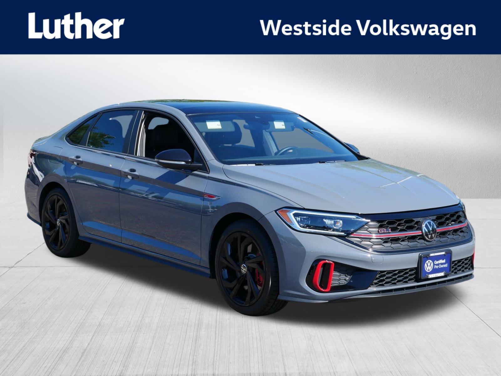 Certified 2023 Volkswagen Jetta GLI Autobahn w/ GLI Black Package FWD image 1