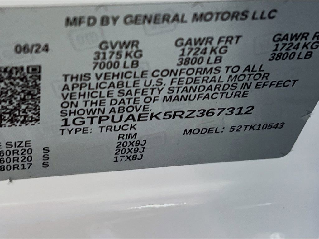 Used 2024 GMC Sierra 1500 Pro w/ Graphite Edition image 27