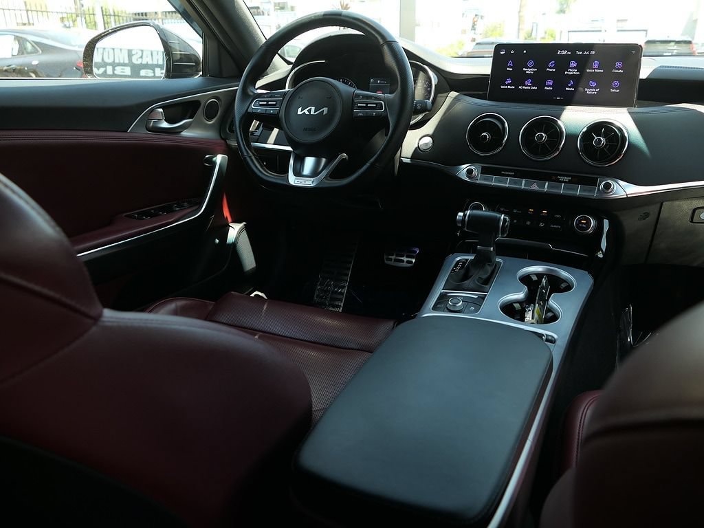 Used 2022 Kia Stinger GT1 w/ Red Interior Color Package RWD image 23