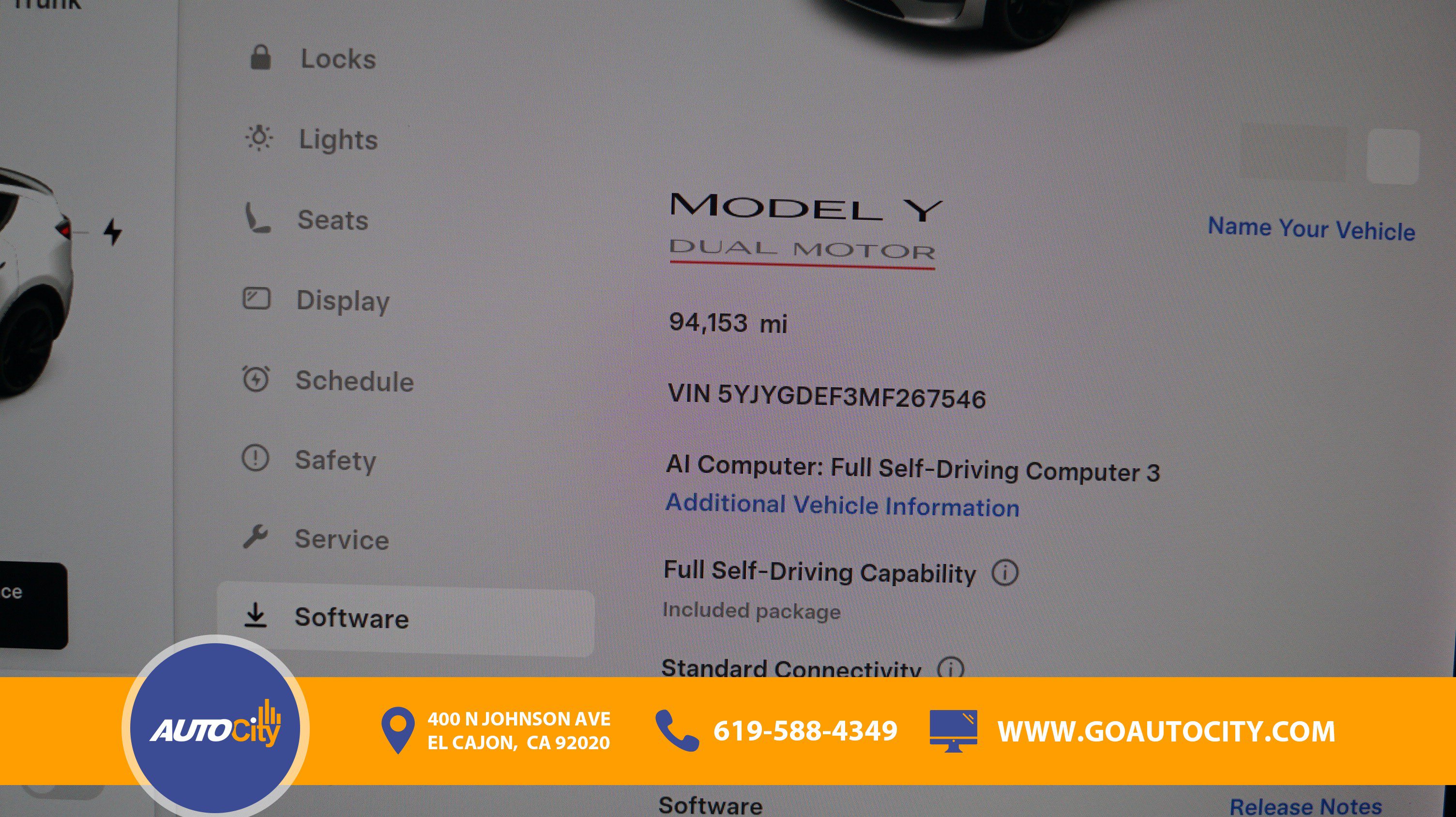 Used 2021 Tesla Model Y Performance AWD/4WD image 3