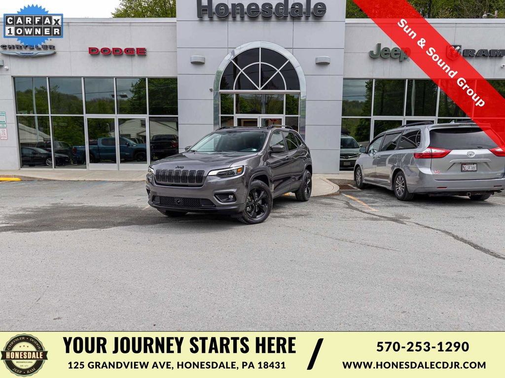 Used 2021 Jeep Cherokee Latitude Plus w/ Sun & Sound Group