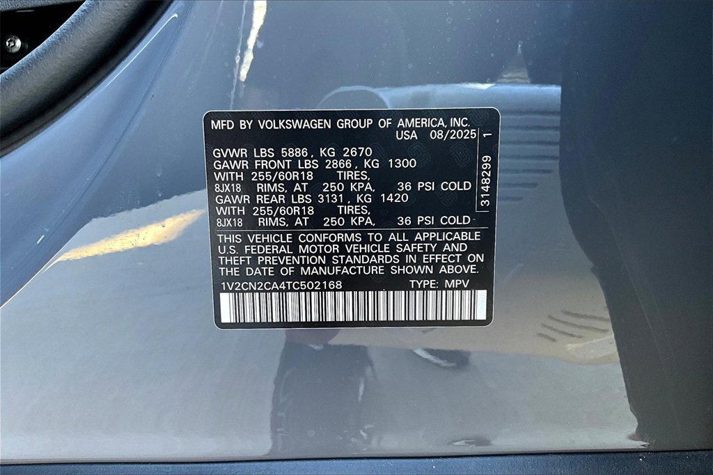 New 2026 Volkswagen Atlas Peak Edition image 8