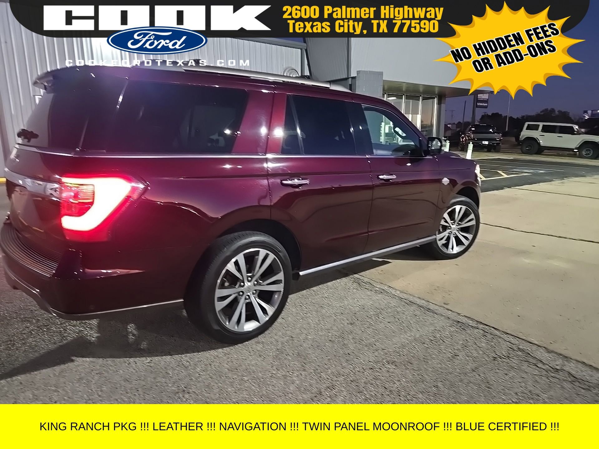 Certified 2020 Ford Expedition King Ranch w/ Cargo Package image 13