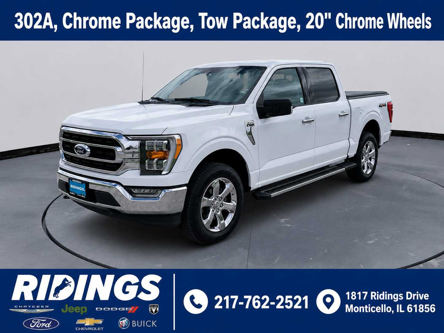 Used 2023 Ford F150 XLT w/ Equipment Group 302A High AWD/4WD image 1