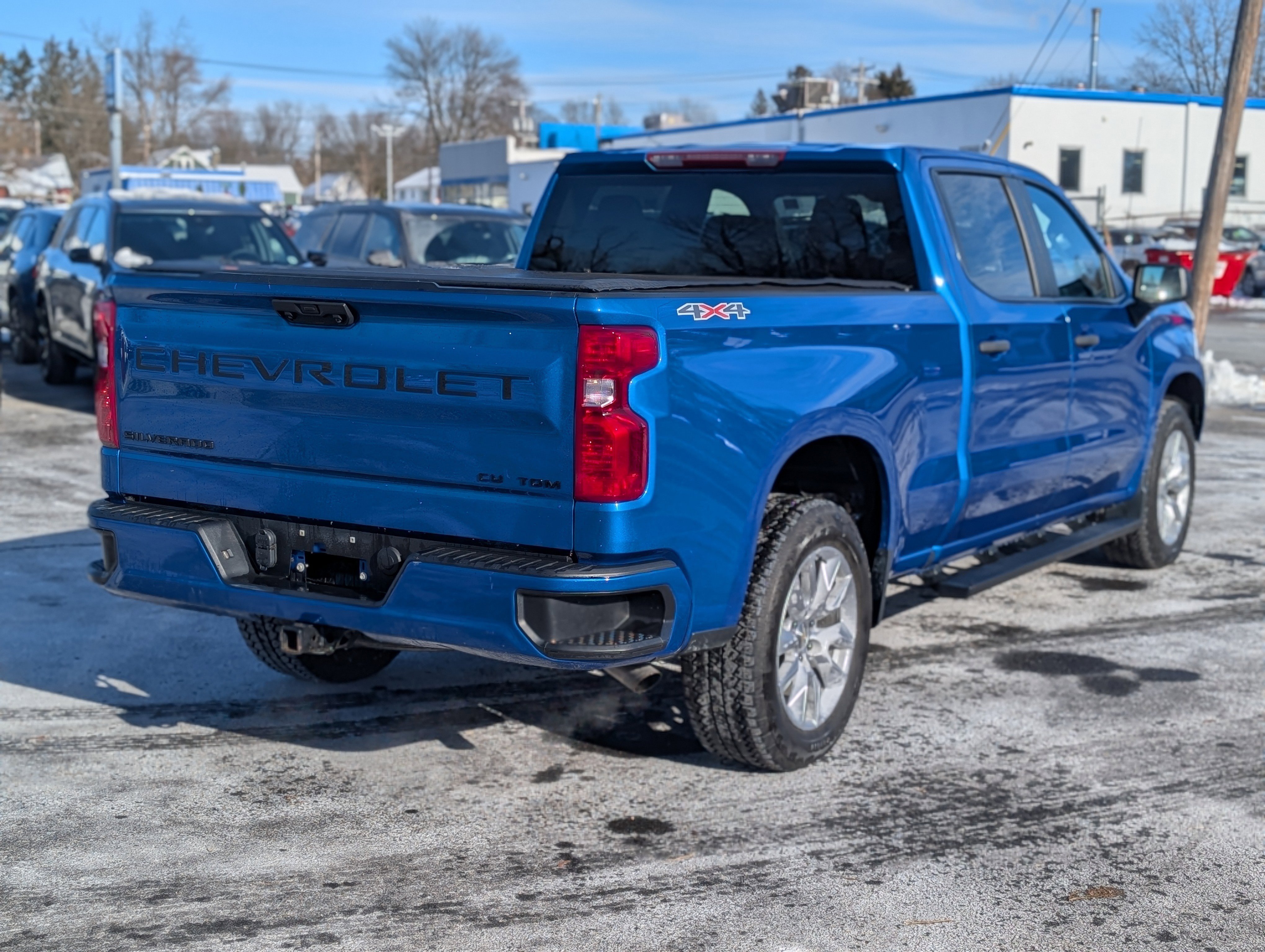 Certified 2022 Chevrolet Silverado 1500 Custom w/ LPO, Dark Essentials Package image 8