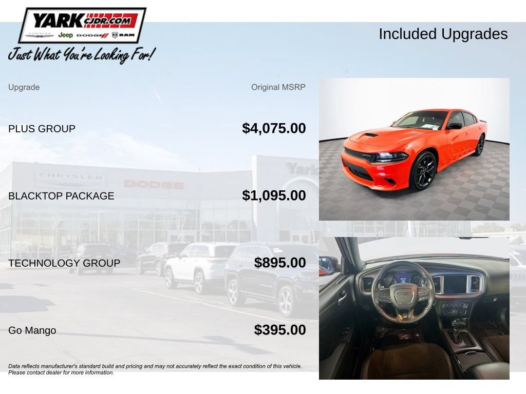 Certified 2023 Dodge Charger GT w/ Plus Group RWD image 5
