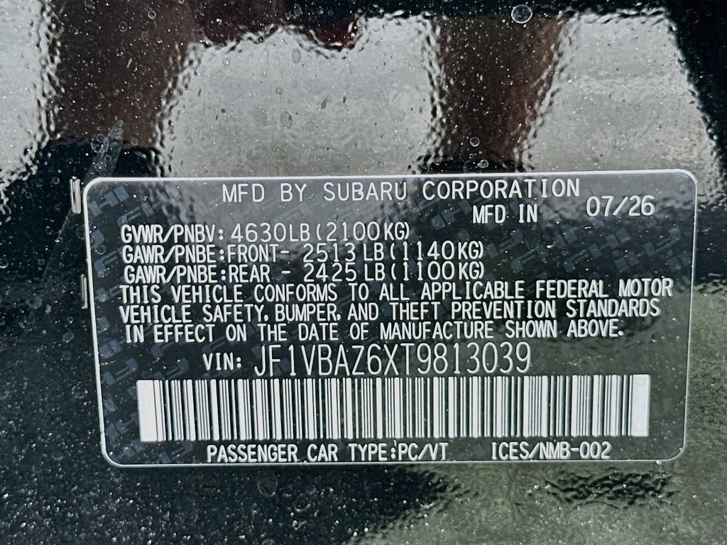 New 2026 Subaru WRX tS AWD/4WD image 31