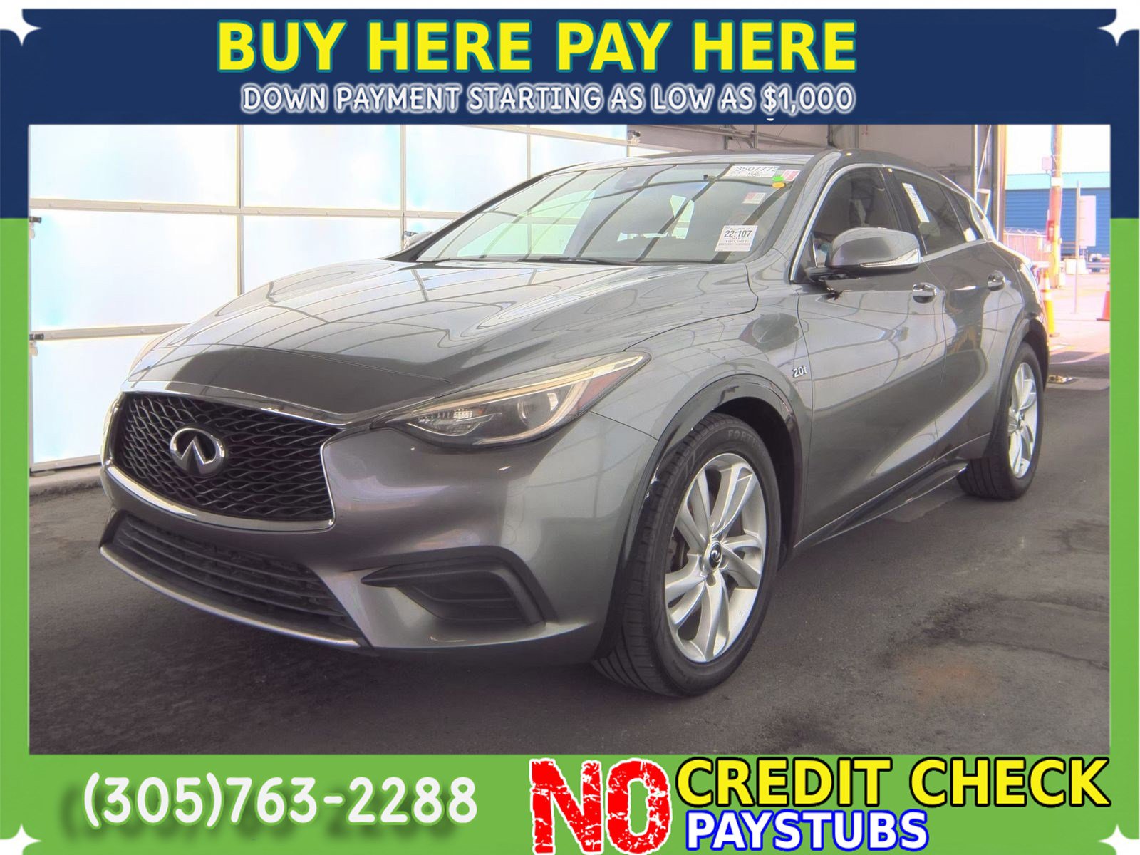 Used 2017 INFINITI QX30 FWD image 2