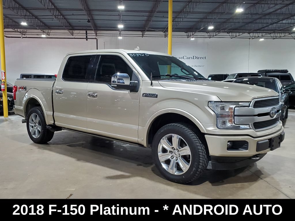 Used 2018 Ford F150 Platinum w/ Equipment Group 701A Luxury AWD/4WD image 3