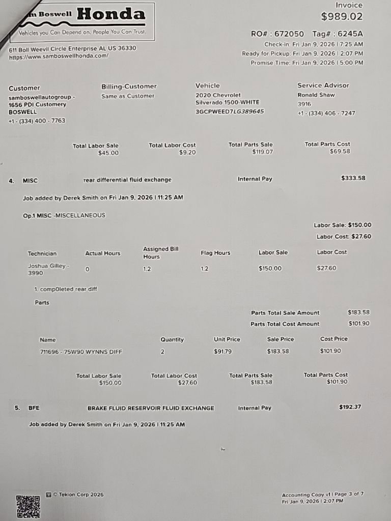 Used 2020 Chevrolet Silverado 1500 LTZ w/ LTZ Premium Package image 57