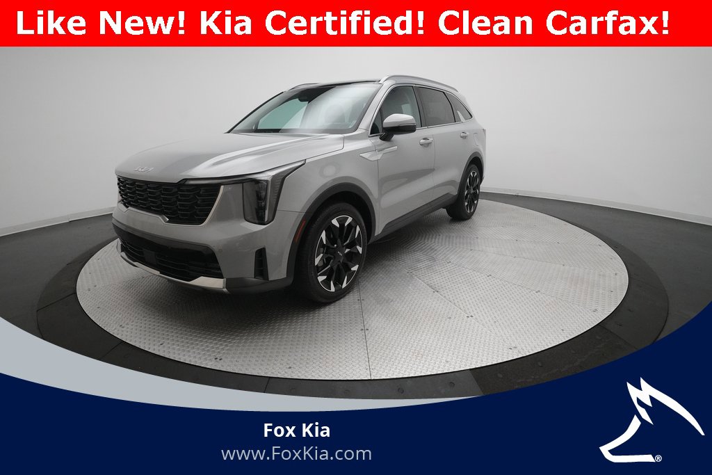 Certified 2025 Kia Sorento EX w/ Panoramic Sunroof Package