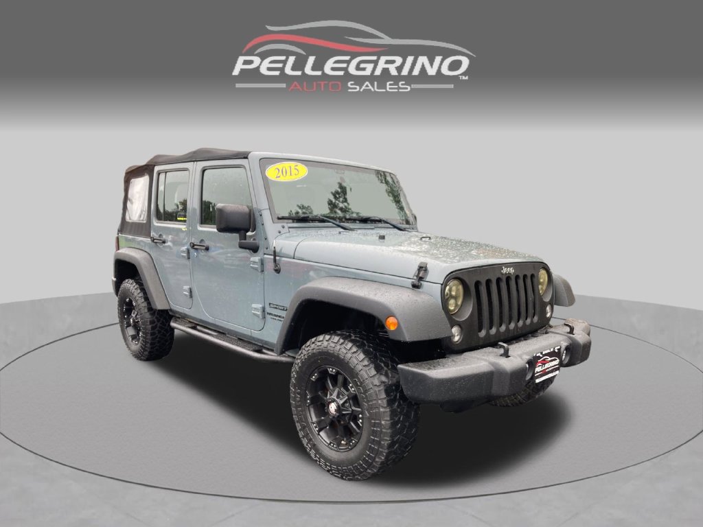 Used 2015 Jeep Wrangler Unlimited Sport w/ Connectivity Group AWD/4WD image 9
