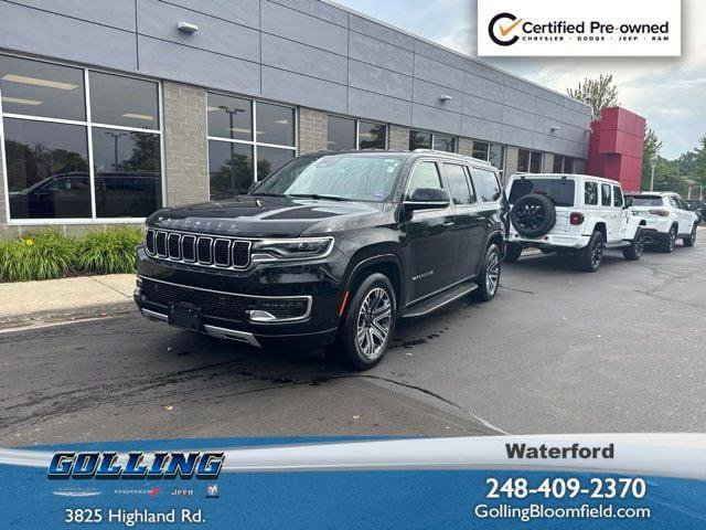 Certified 2024 Jeep Wagoneer L Series II w/ Flexible Seating Group