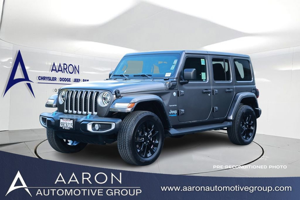 Used 2022 Jeep Wrangler Unlimited Sahara image 1