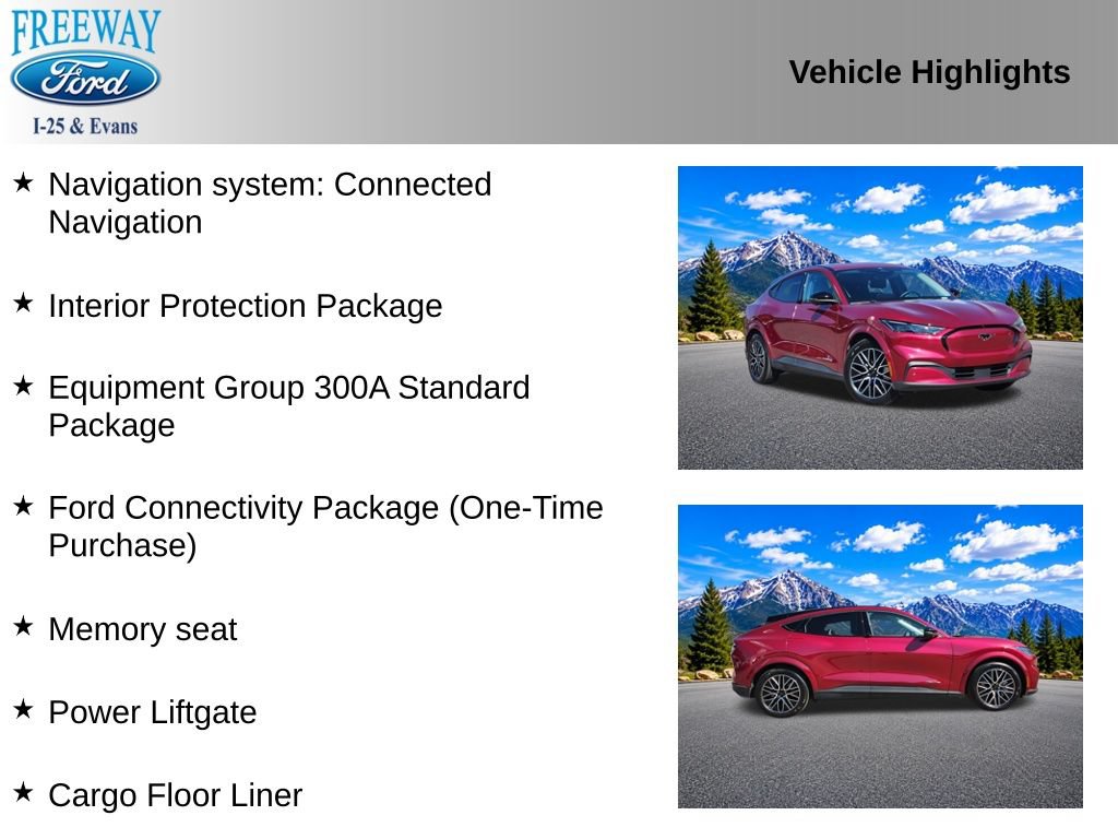 Certified 2025 Ford Mustang Mach-E Premium AWD/4WD image 4