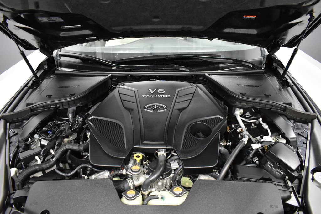 Used 2023 INFINITI Q50 Red Sport 400 w/ Black Opal Edition image 35