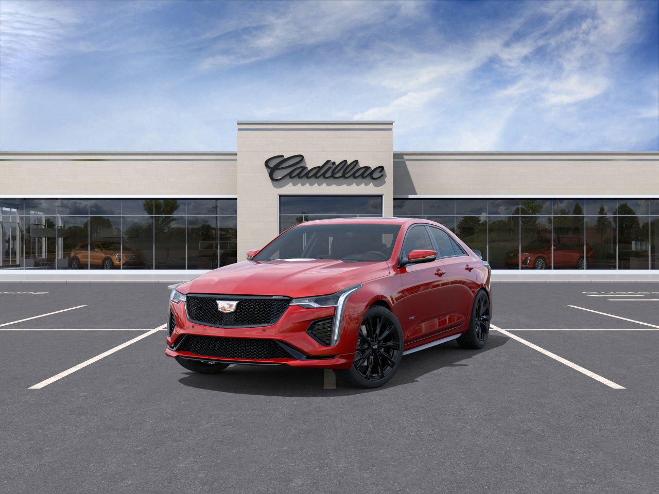 New 2025 Cadillac CT4 V w/ Super Cruise Package AWD/4WD image 8