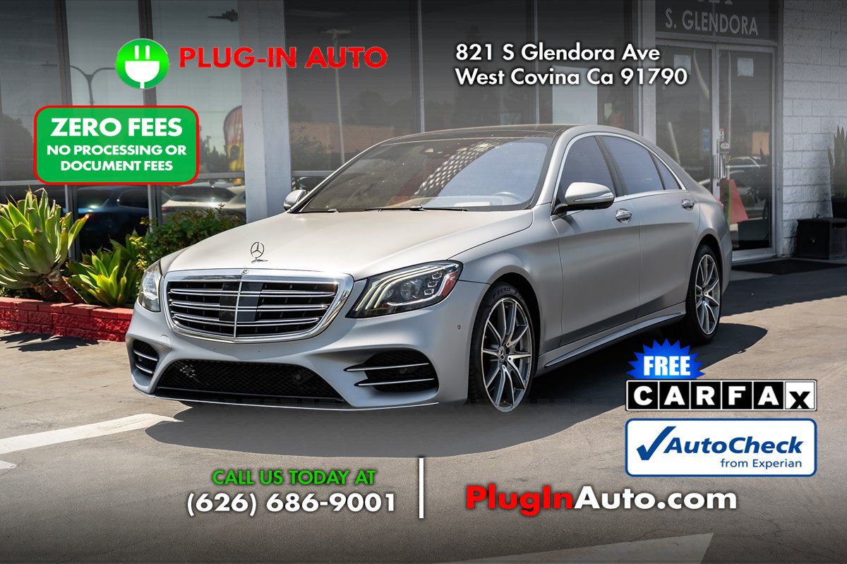 Used 2018 Mercedes-Benz S 560 Sedan image 1