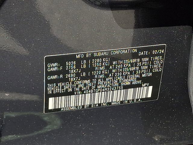 Certified 2024 Subaru Outback Touring XT w/ Popular Package #2 AWD/4WD image 28