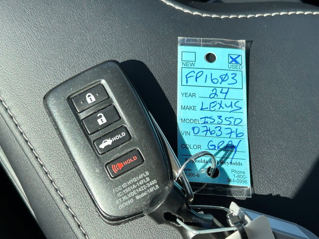 Used 2024 Lexus IS 350 F Sport w/ Memory Package RWD image 52