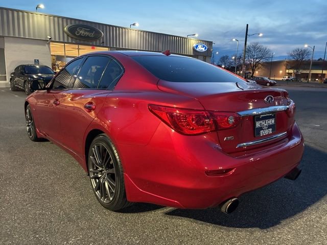 Used 2017 INFINITI Q50 Red Sport 400 image 21