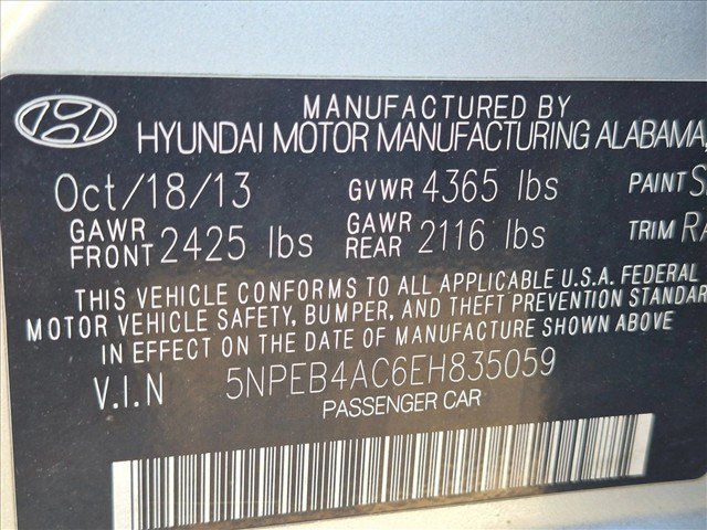 Used 2014 Hyundai Sonata GLS w/ Popular Equipment Group 2 FWD image 16