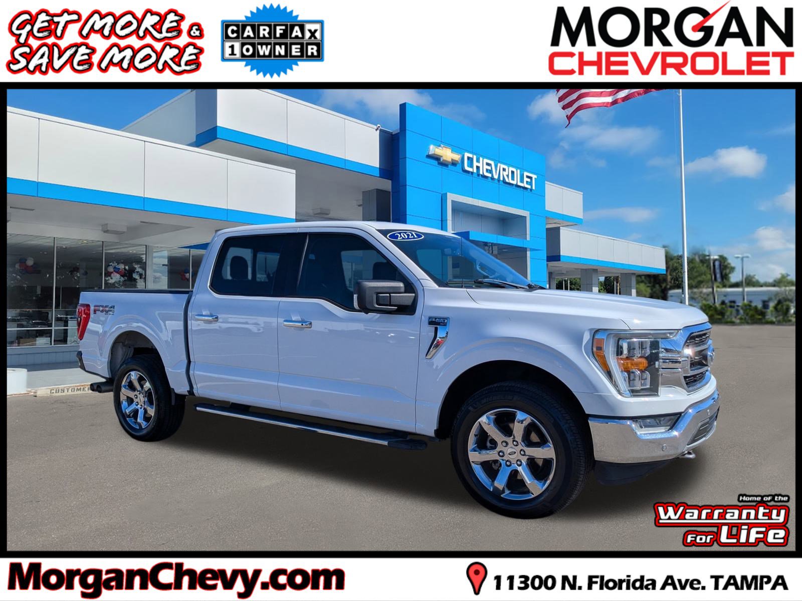 Used 2021 Ford F150 XLT w/ Equipment Group 302A High image 1