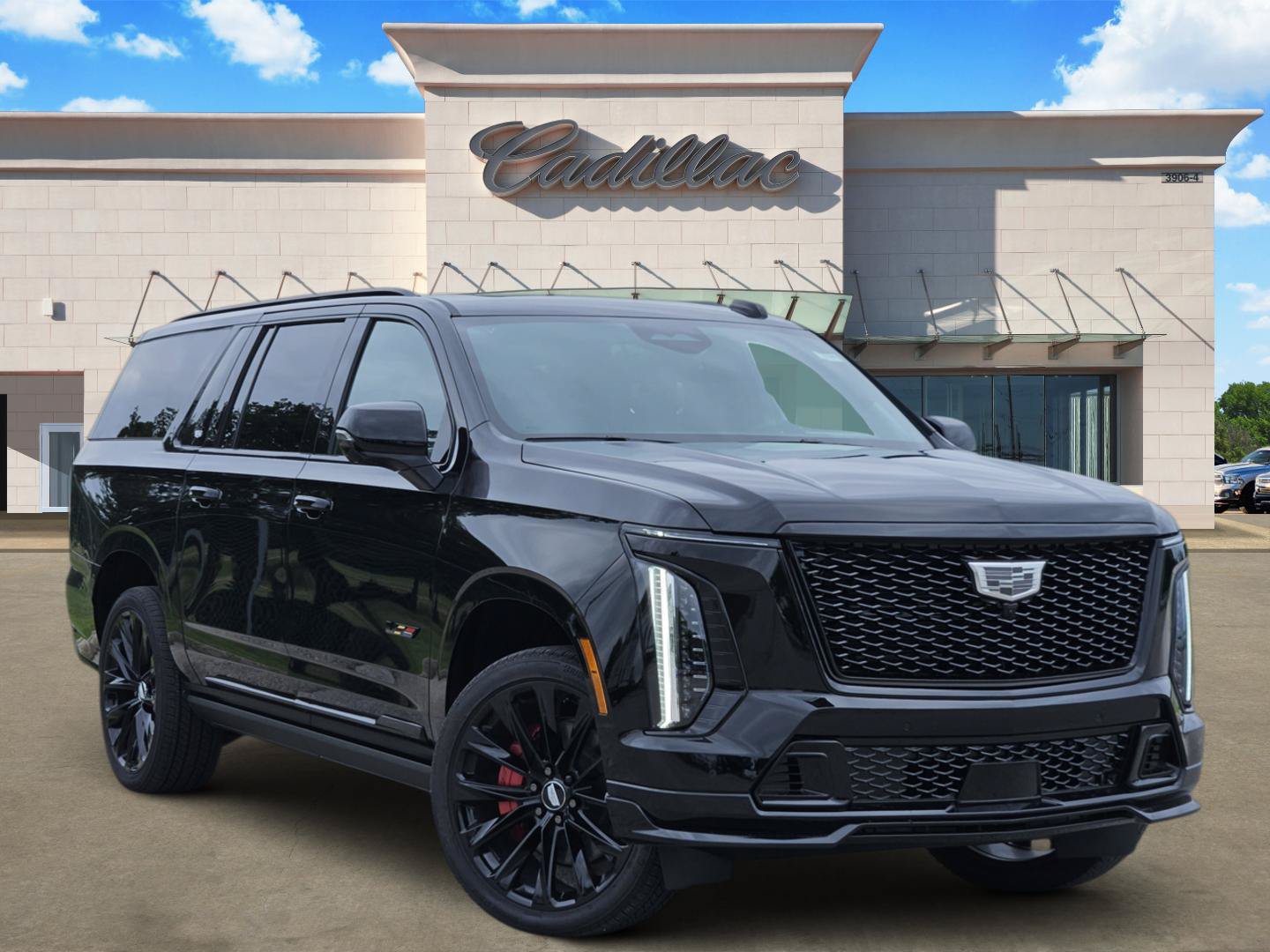 New 2026 Cadillac Escalade ESV V w/ LPO, ONYX Package AWD/4WD image 1