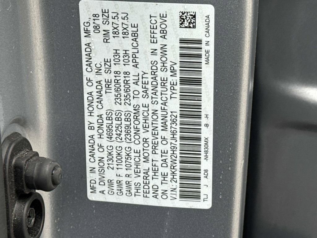 Used 2018 Honda CR-V Touring image 32