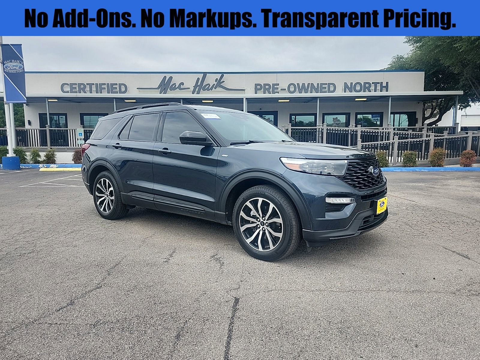 Certified 2023 Ford Explorer ST-Line w/ Class IV Trailer Tow Package