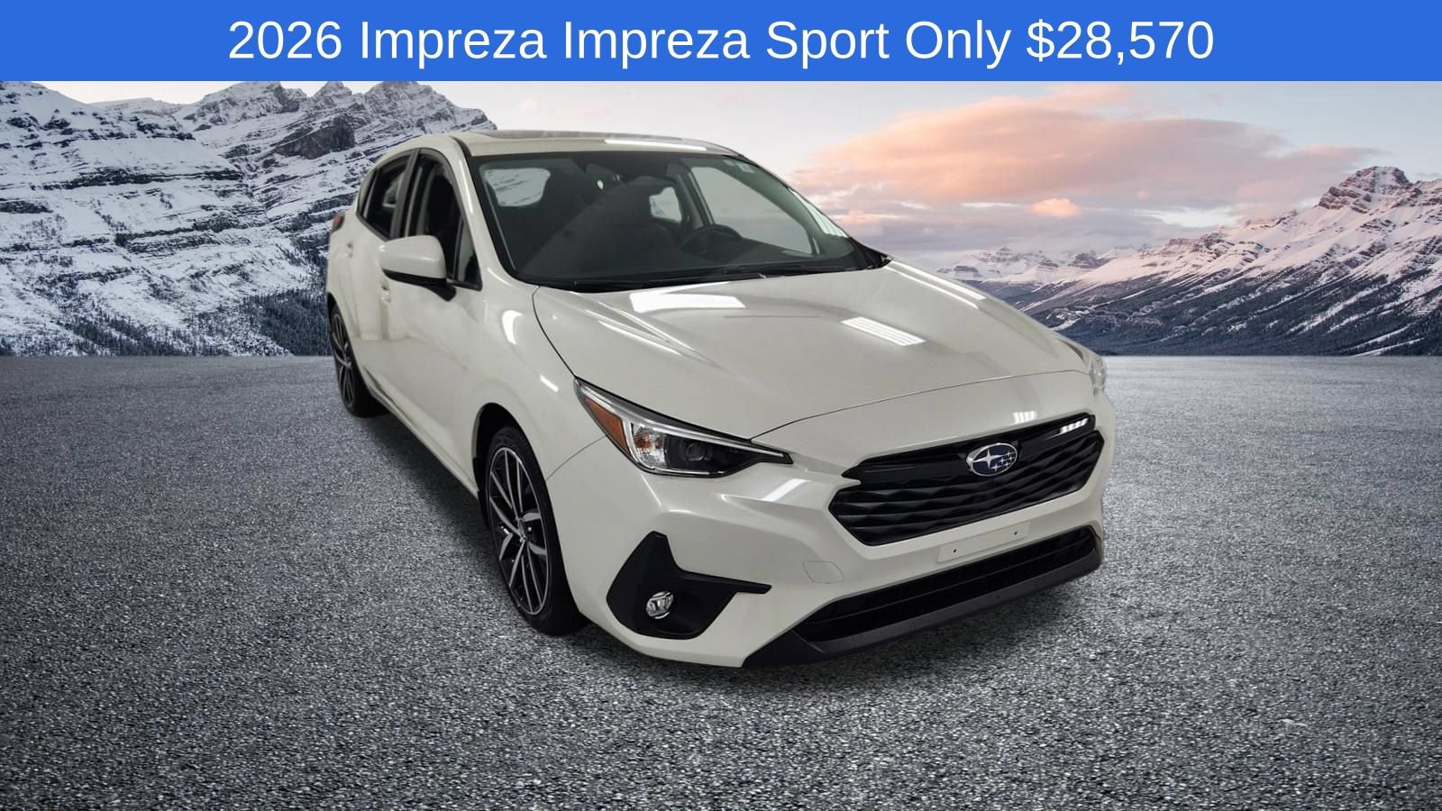 New 2026 Subaru Impreza 2.0i Sport AWD/4WD image 1