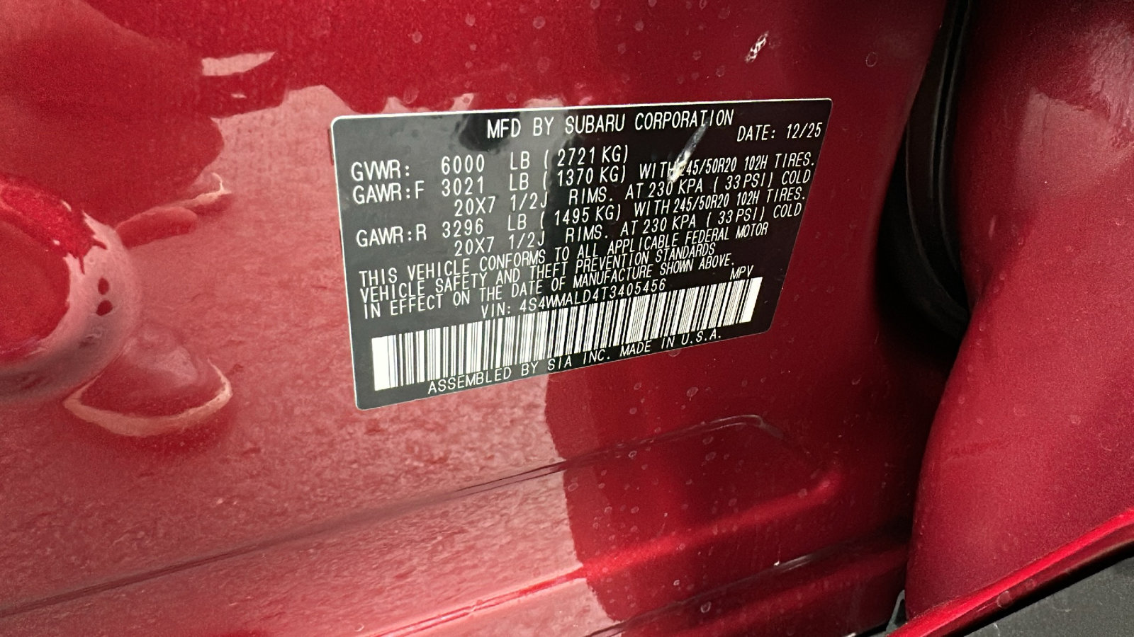 New 2026 Subaru Ascent Bronze Edition image 30